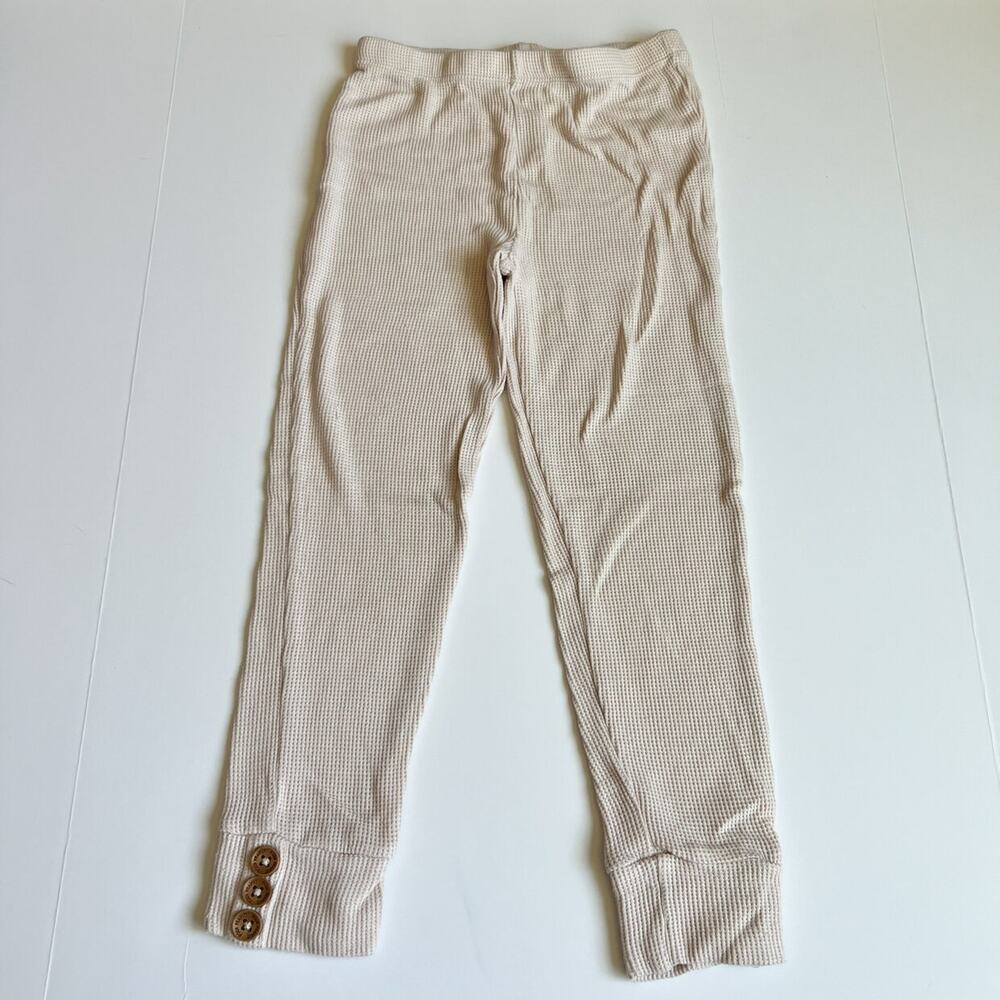 Posh Peanut Waffle Knit Leggings - Picture 2 of 6